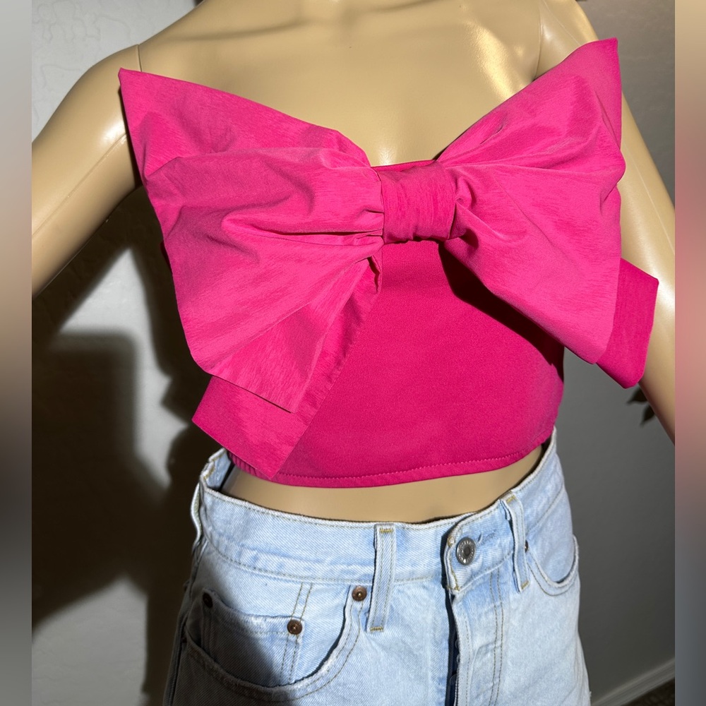 Zara crop tube tops.